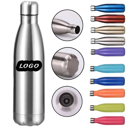 17oz. Stainless Steel Coke Bottle Thermos Cup