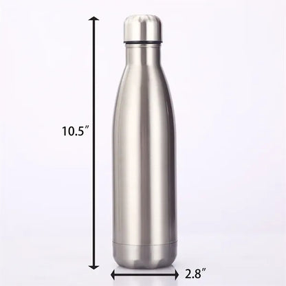 17oz. Stainless Steel Coke Bottle Thermos Cup