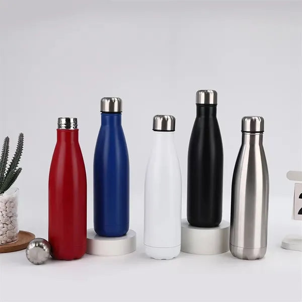 17oz. Stainless Steel Coke Bottle Thermos Cup