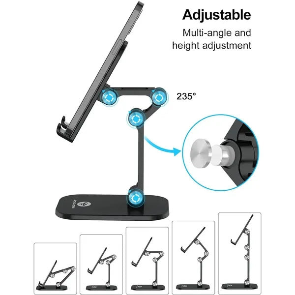 Angle Height Adjustable Cell Phone Tablet Stand