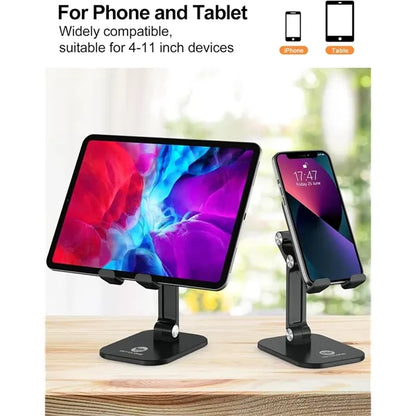 Angle Height Adjustable Cell Phone Tablet Stand