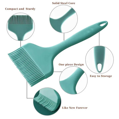 Large Silicone Pastry Basting Brush