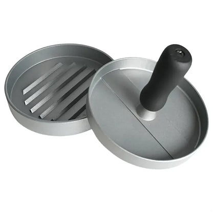 Round Aluminum Hamburger Press