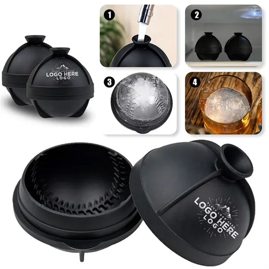 2.5" Baseball Ice Ball Cube Mold