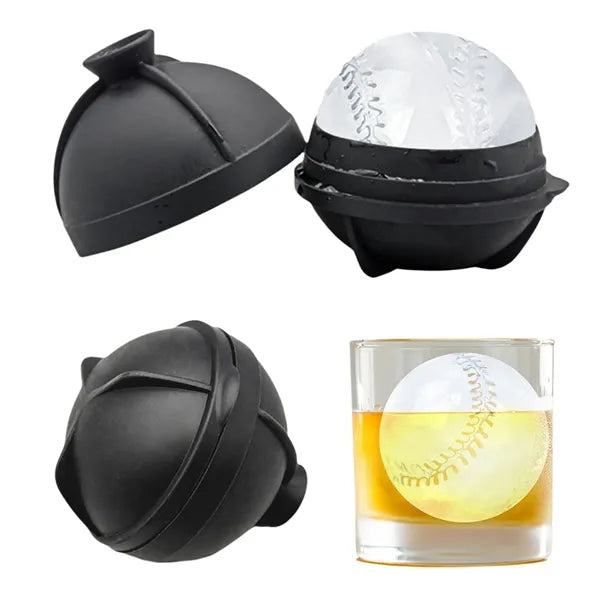 2.5" Baseball Ice Ball Cube Mold