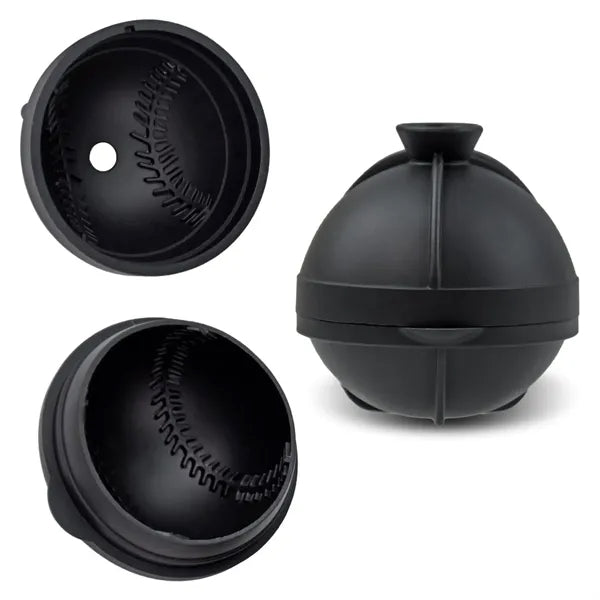 2.5" Baseball Ice Ball Cube Mold
