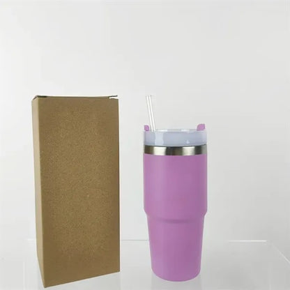 14OZ Vacuum Insulated Tumbler with Lid and Straw