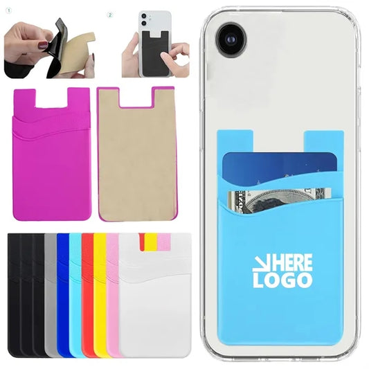 Phone Stick on Double Wallet