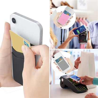 Phone Stick on Double Wallet