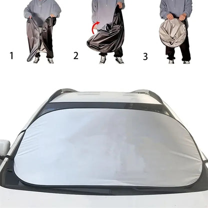 Folding Car Sunshade Front side