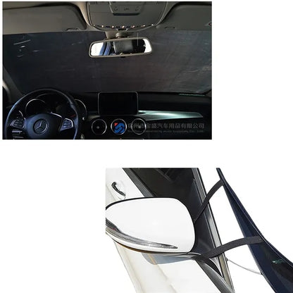 Folding Car Sunshade Front side