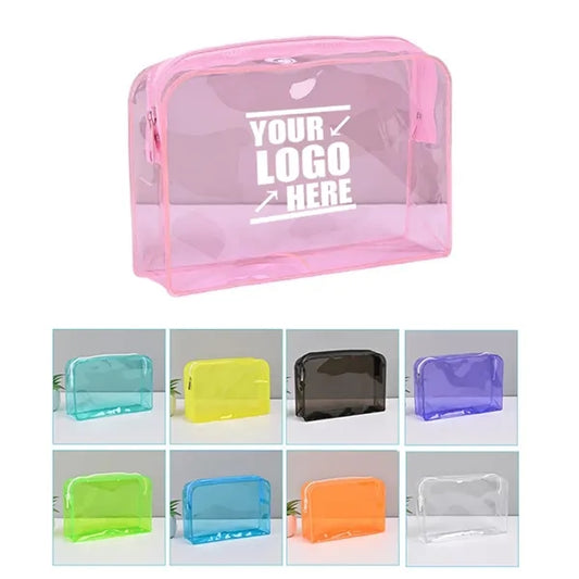 Clear PVC Cosmetic Handbag