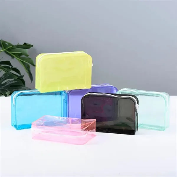 Clear PVC Cosmetic Handbag