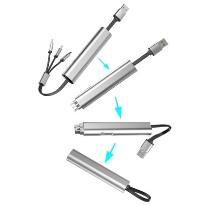 Retractable Multi-Charging Cable