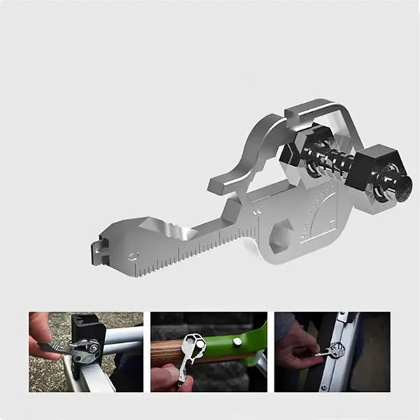 24-in-1 Stainless Steel Multifunctional Key Tool