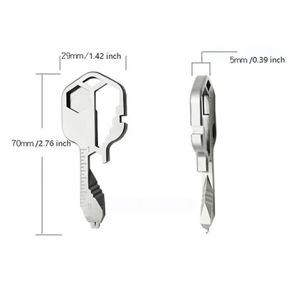 24-in-1 Stainless Steel Multifunctional Key Tool