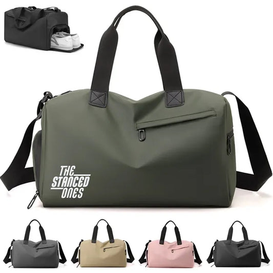 Multi-Compartment Waterproof Travel Duffel Bag