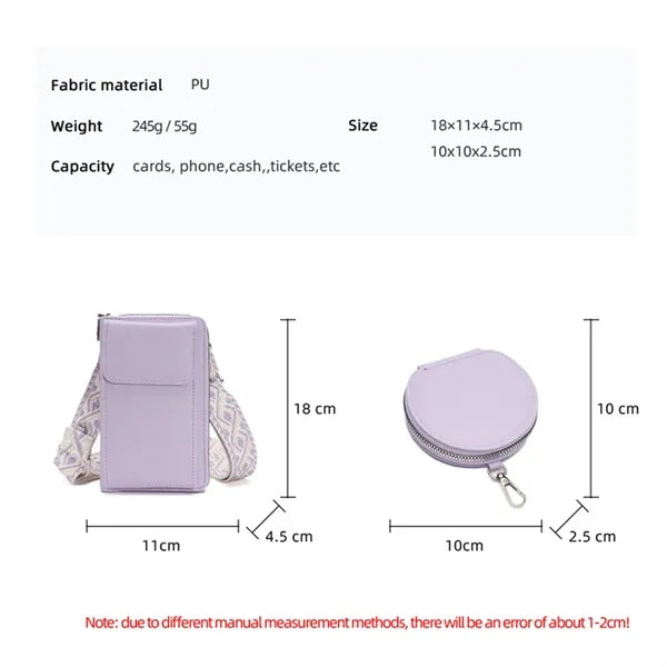 Stylish Multi-Pocket Crossbody Bag Set