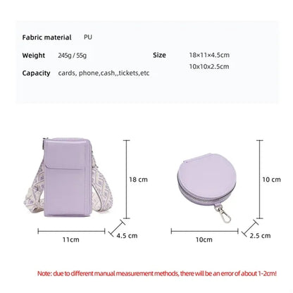 Stylish Multi-Pocket Crossbody Bag Set