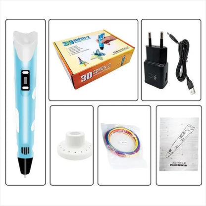Magic 3D Drawing Printing Printer Pen Kids Toys