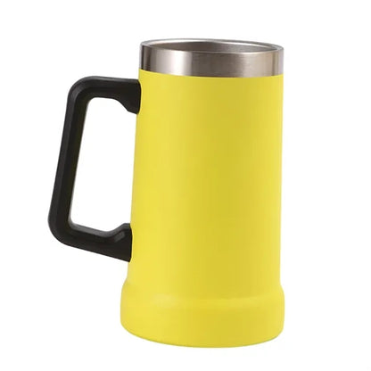 24 oz Stainless Steel Insulated Handle Mug