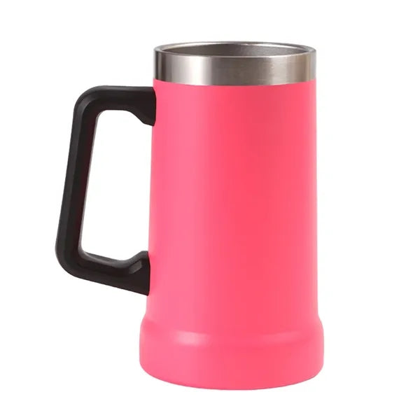 24 oz Stainless Steel Insulated Handle Mug