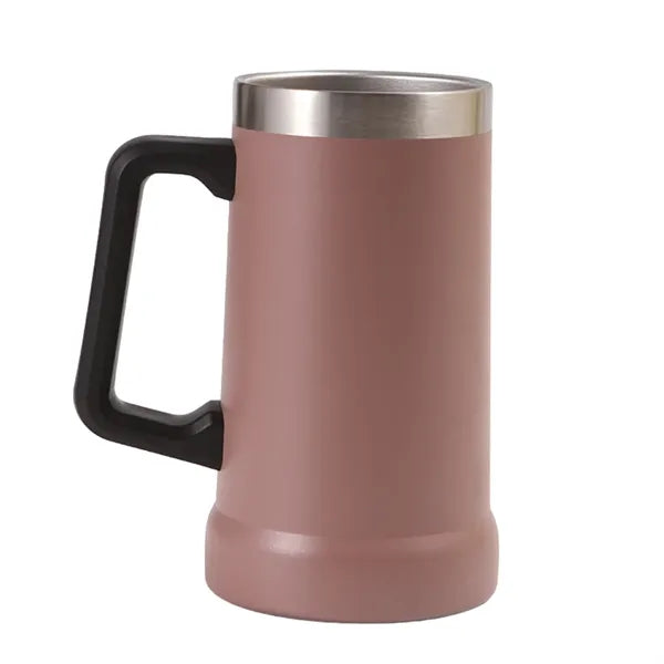 24 oz Stainless Steel Insulated Handle Mug