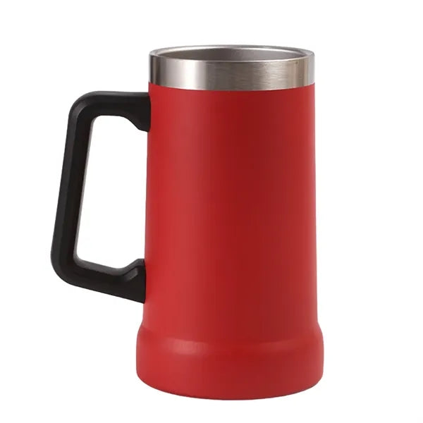 24 oz Stainless Steel Insulated Handle Mug