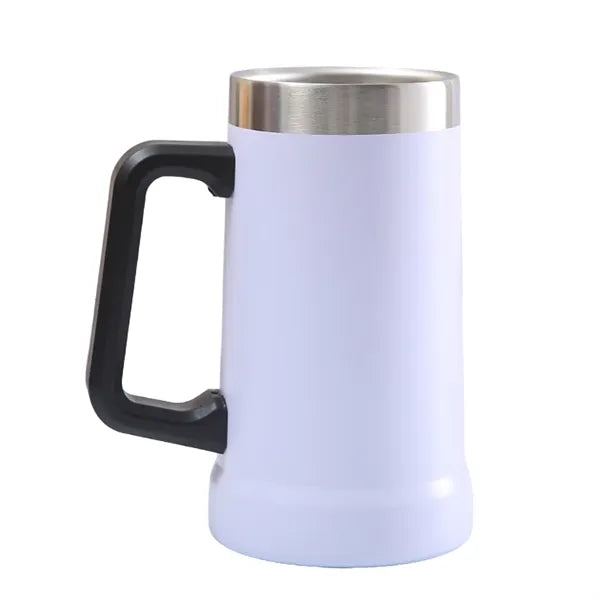 24 oz Stainless Steel Insulated Handle Mug