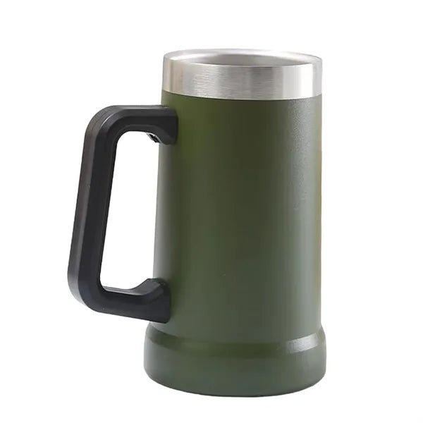 24 oz Stainless Steel Insulated Handle Mug