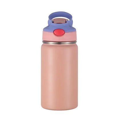 12 oz Stainless Steel Kids' Insulated Bottle with Straw