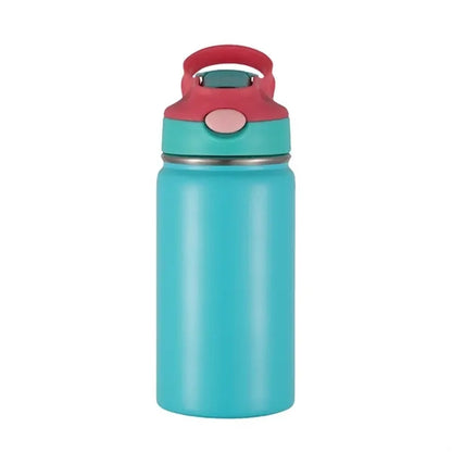 12 oz Stainless Steel Kids' Insulated Bottle with Straw