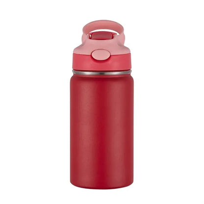 12 oz Stainless Steel Kids' Insulated Bottle with Straw
