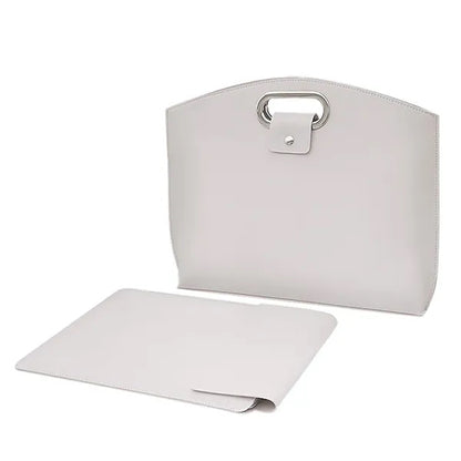 Executive Leather Laptop Tote Bag