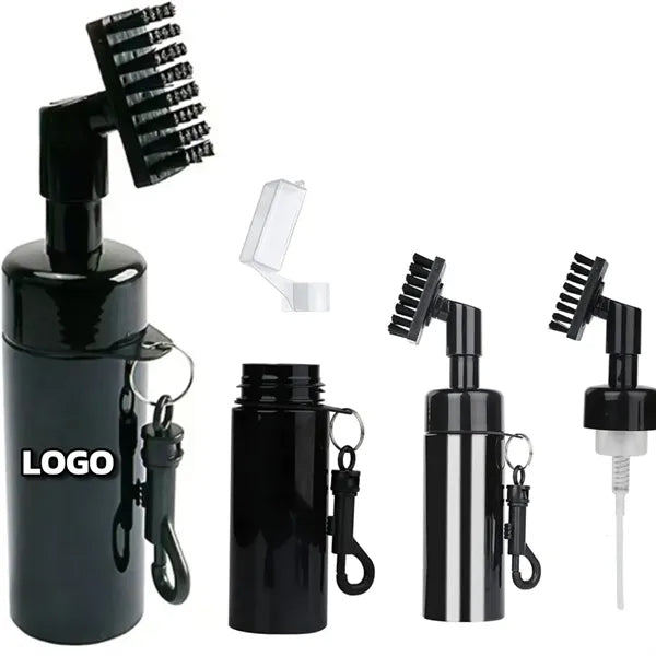 Golf Club Cleaning Brush with Keychain Buckle