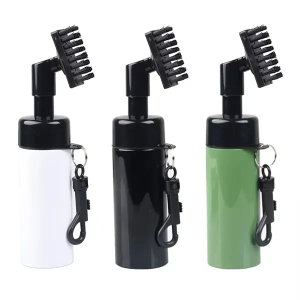 Golf Club Cleaning Brush with Keychain Buckle