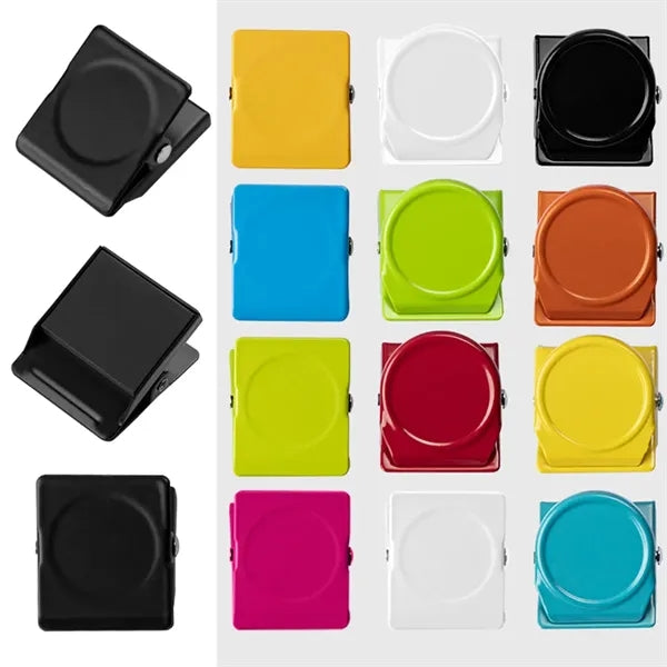 Colorful Fridge Magnetic Clips Heavy Duty Magnets