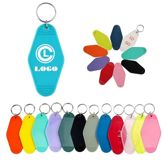 Vintage Plastic Hotel Keychain