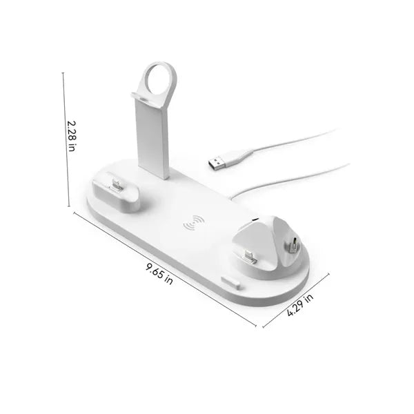 6 in 1 Phone Watch Charger Stand Wireless Charging Station