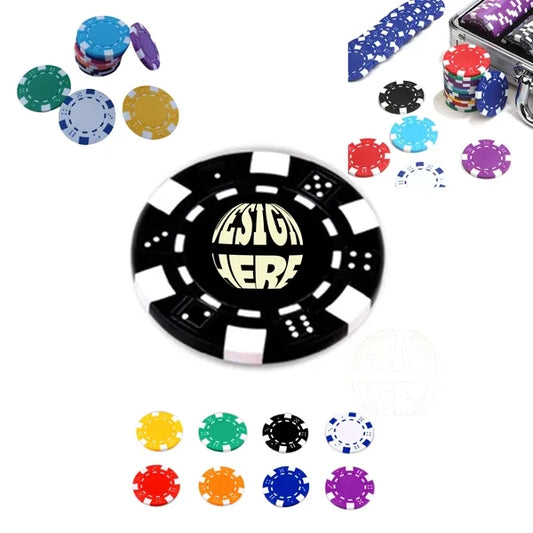 Casino Style Dice Poker Chip MOQ100