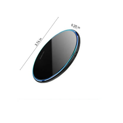 Mini Compatible Phone Charging Pad Mat Fast Wireless Charger