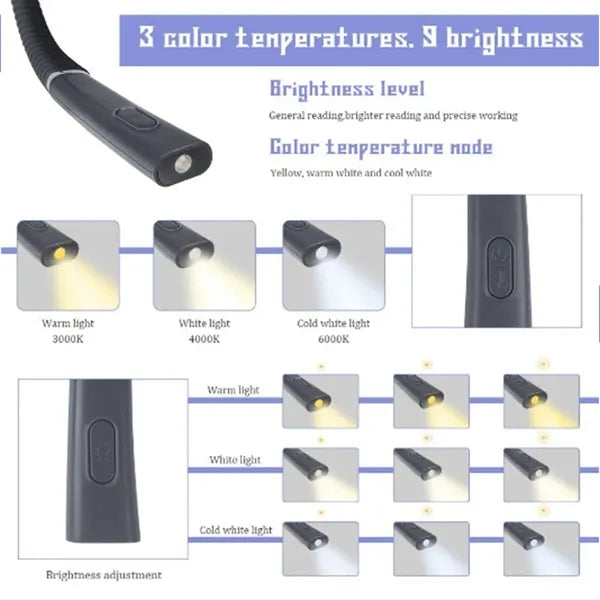 Bendable Neck Reading Light