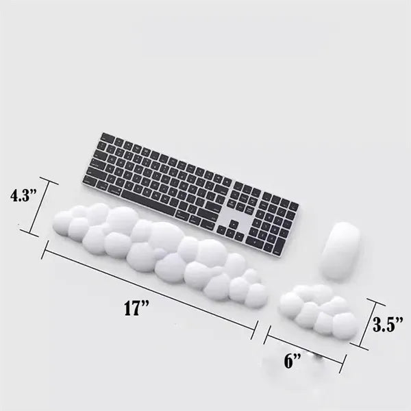 Cloud Wrist Rest Keyboard