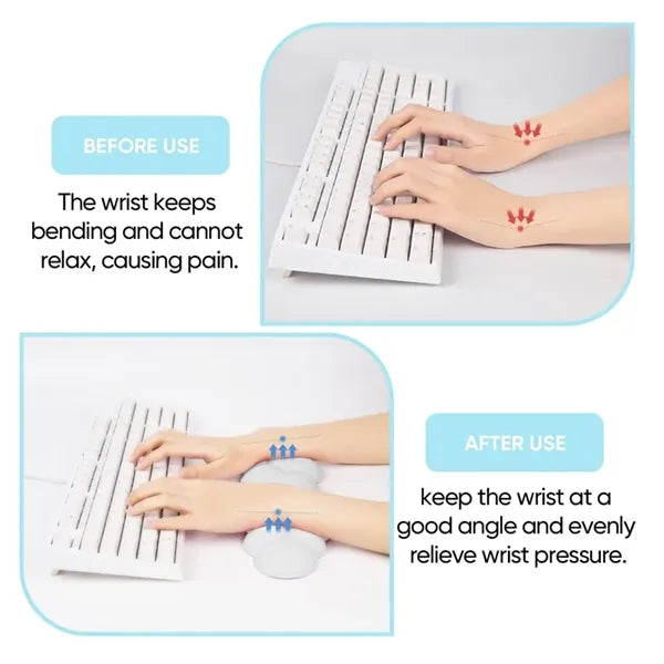Cloud Wrist Rest Keyboard
