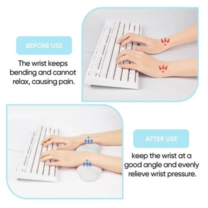 Cloud Wrist Rest Keyboard