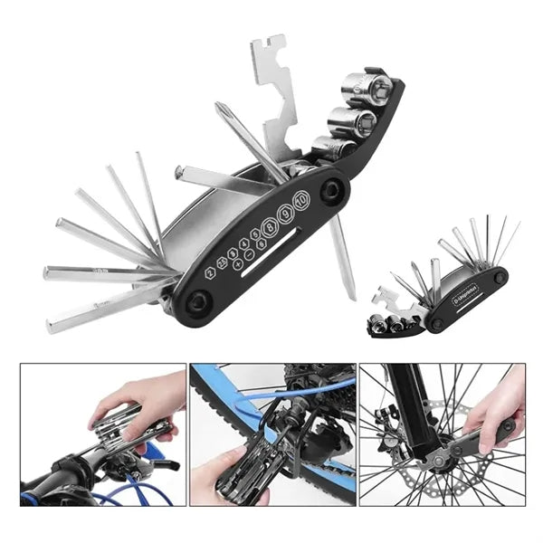 16 in 1 Multi-Function Bicycle Repair Tool