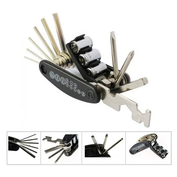16 in 1 Multi-Function Bicycle Repair Tool