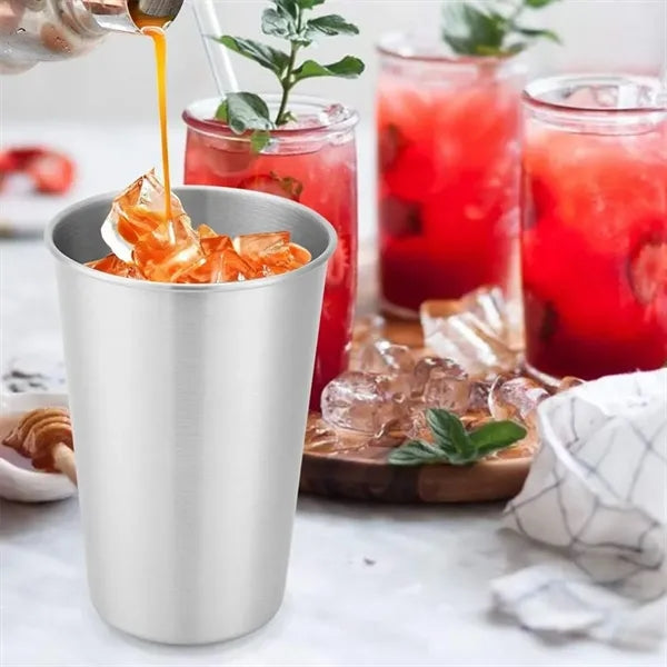 Durable Stainless Steel Camping/Travel Cup Beer Tumbler