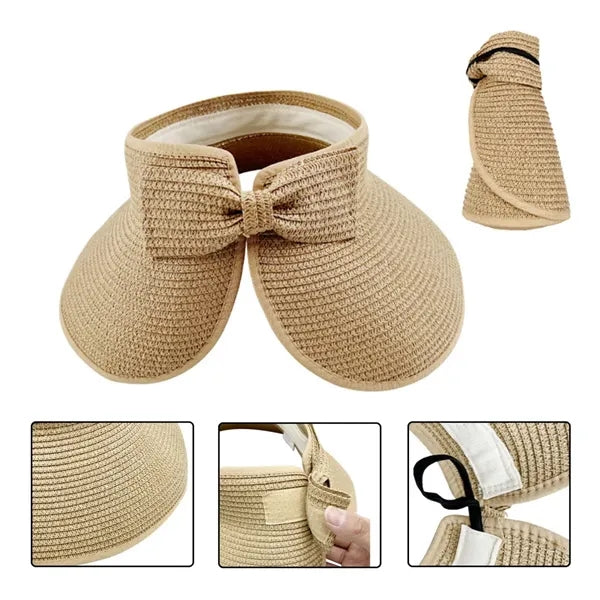 Roll-Up Sun Visor with Pouch