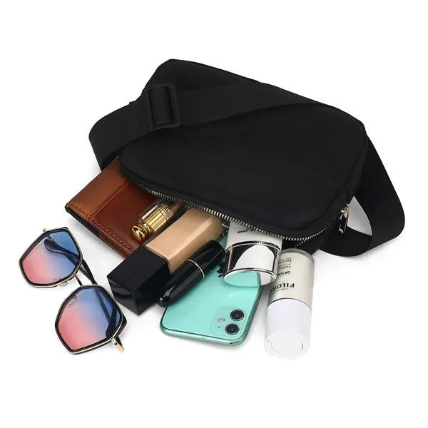 fashion versatile unisex portable large capacity waist bag